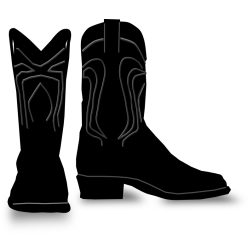 Boots silhouette