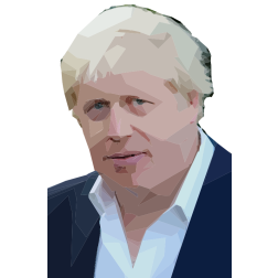 Boris Johnson portrait
