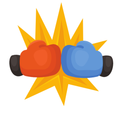 Boxing gloves carsh