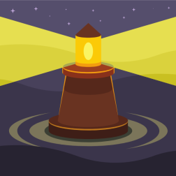 Buoy lantern light