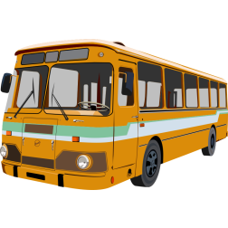 Colourful bus