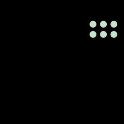 Vector calendar in black