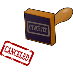Canceled Stamp