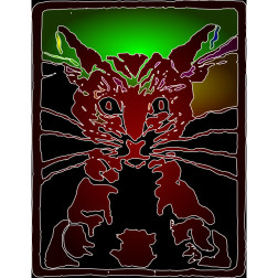 Cat scribble