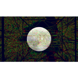 Scribble over the moon