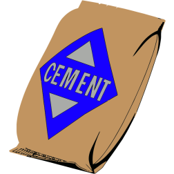Bag of cement