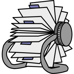 Circular Card File