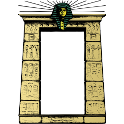 Egyptian Frame Colored Version
