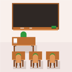 Classroom interior