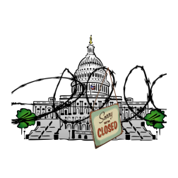 Closed Capitol building