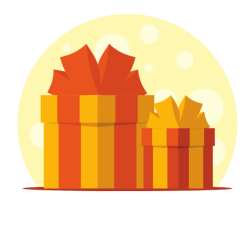 Colorful gift boxes