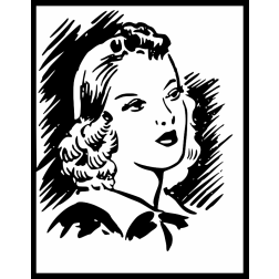 Comic portrait