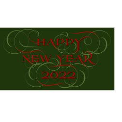 Happy 2022 card