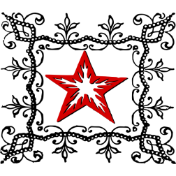 decorativeredstar