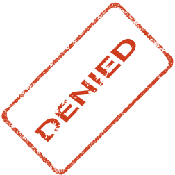 DENIED Rubber Stamp