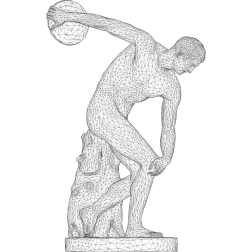 The Discobolus of Myron