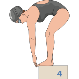 A swimmer (#2)