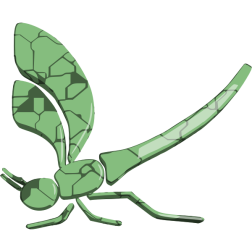 Dragonfly vector image
