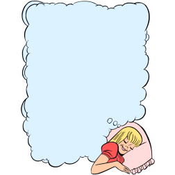 Dreaming girl