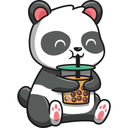 Drinking Panda