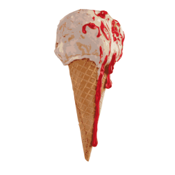 Drippy Ice Cream Cone