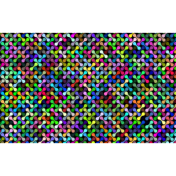 Dumbells Pattern Colorful