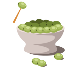Eating olives