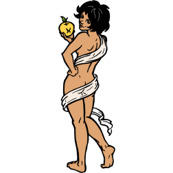 Eve with an apple
