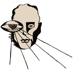 Eyeball looking