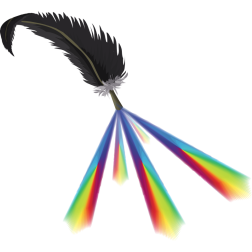 Feather Rainbow Blast