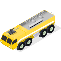 Airport fire truck