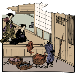 Selling fish