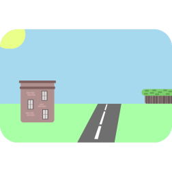 Road scenery