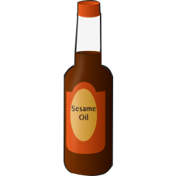 Bottle of Sesame Oil