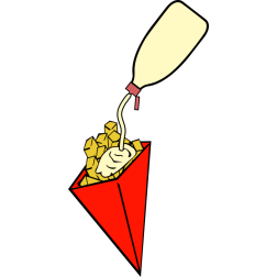 Belgian fries with mayo