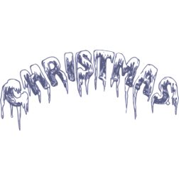 Frozen Christmas text