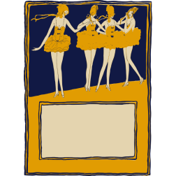 Go-go Girls Yellow Frame