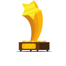 Gold star award