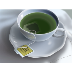 Green tea cup