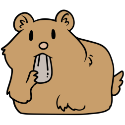 Cute hamster