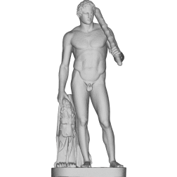Hercules with lion