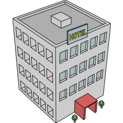 Isometric hotel