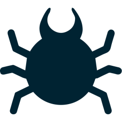 Crab vector silhouette