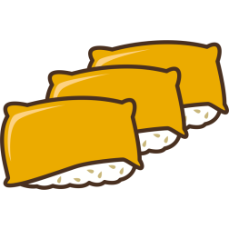 Inarizushi pillows