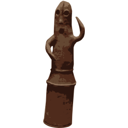 Haniwa statue