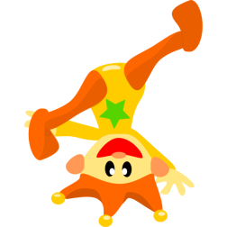 Jester vector image