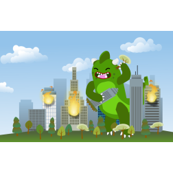 Monster in the city