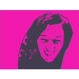 Laughing Face Of A Woman
