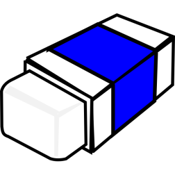 Eraser vector image