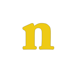 lowercase n